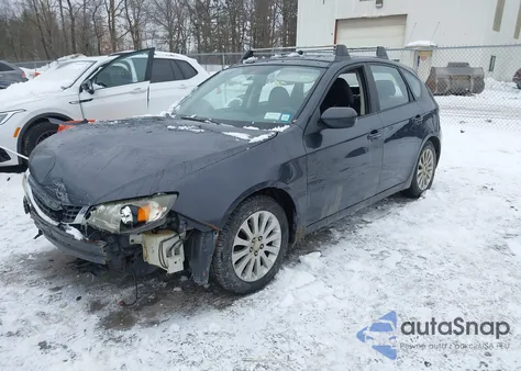2008 Subaru Impreza 2.5I from USA, damaged, VIN JF1GH61698H812008
